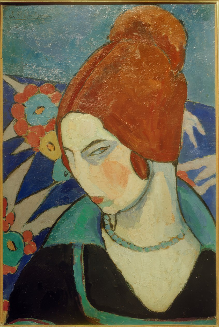 Autoportrét, 1916 od Jeanne Hébuterne