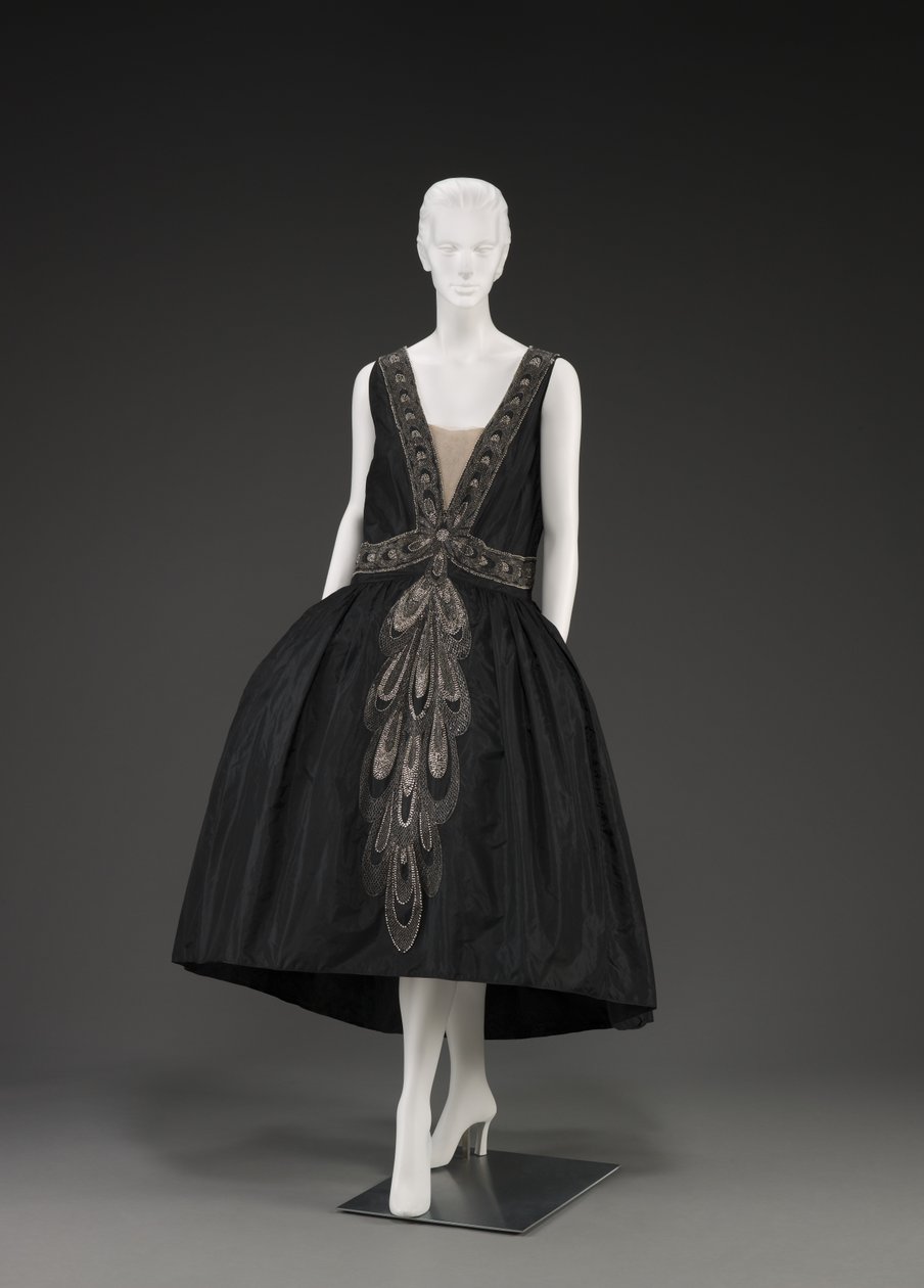 Večerní šaty (Robe De Style) (kombinovaná média) od Jeanne Lanvin