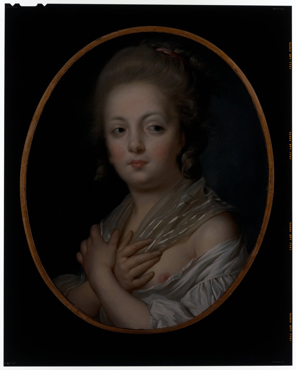 Mladá žena Na Její WC od Jeanne Philiberte Ledoux