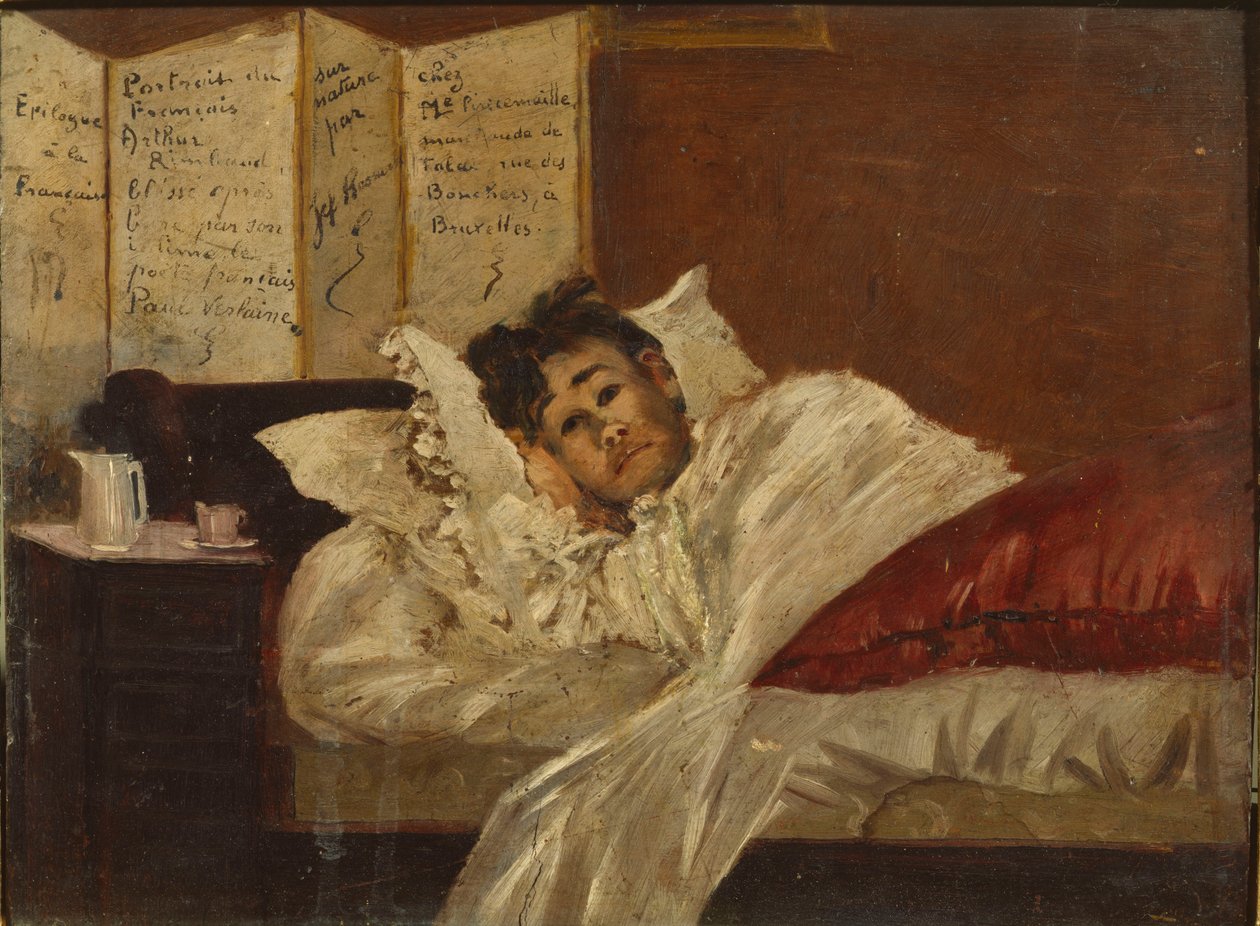 Arthur Rimbaud po bruselském dramatu, 1873. od Jef Rosman