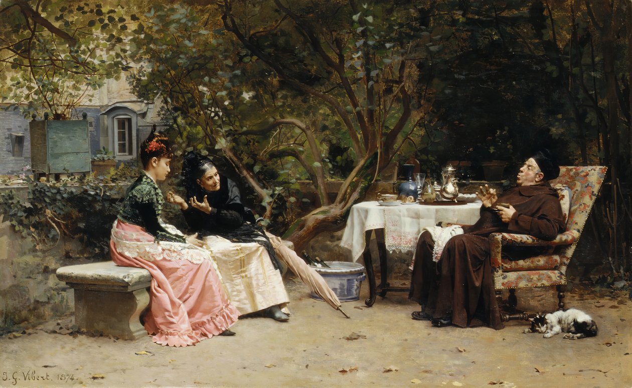 Výtka, 1874. od Jehan Georges Vibert