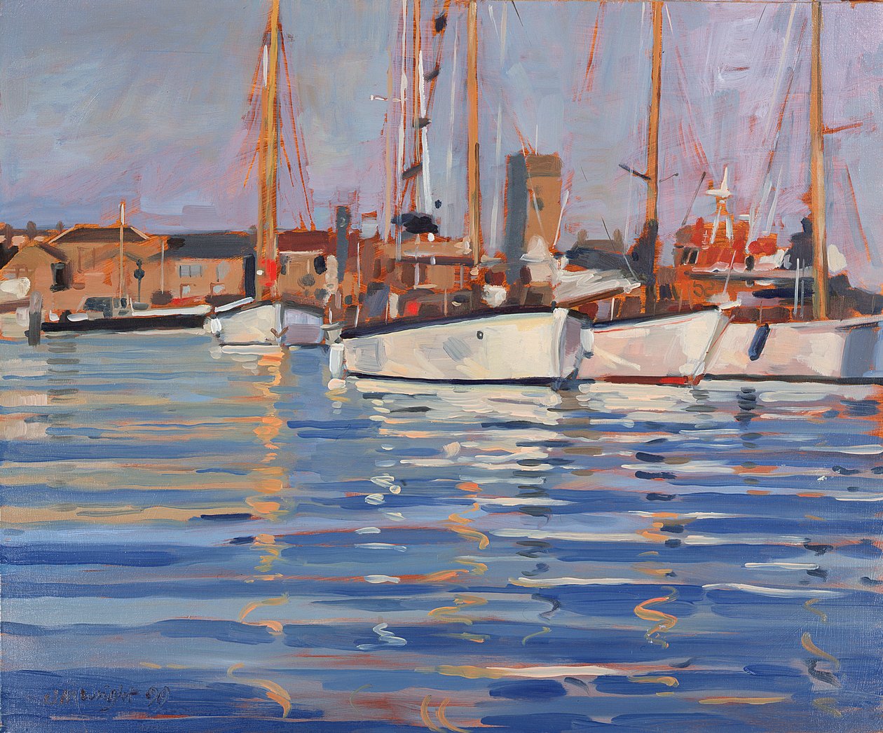 Isle of Wight - Old Gaffers, 2000 od Jennifer Wright