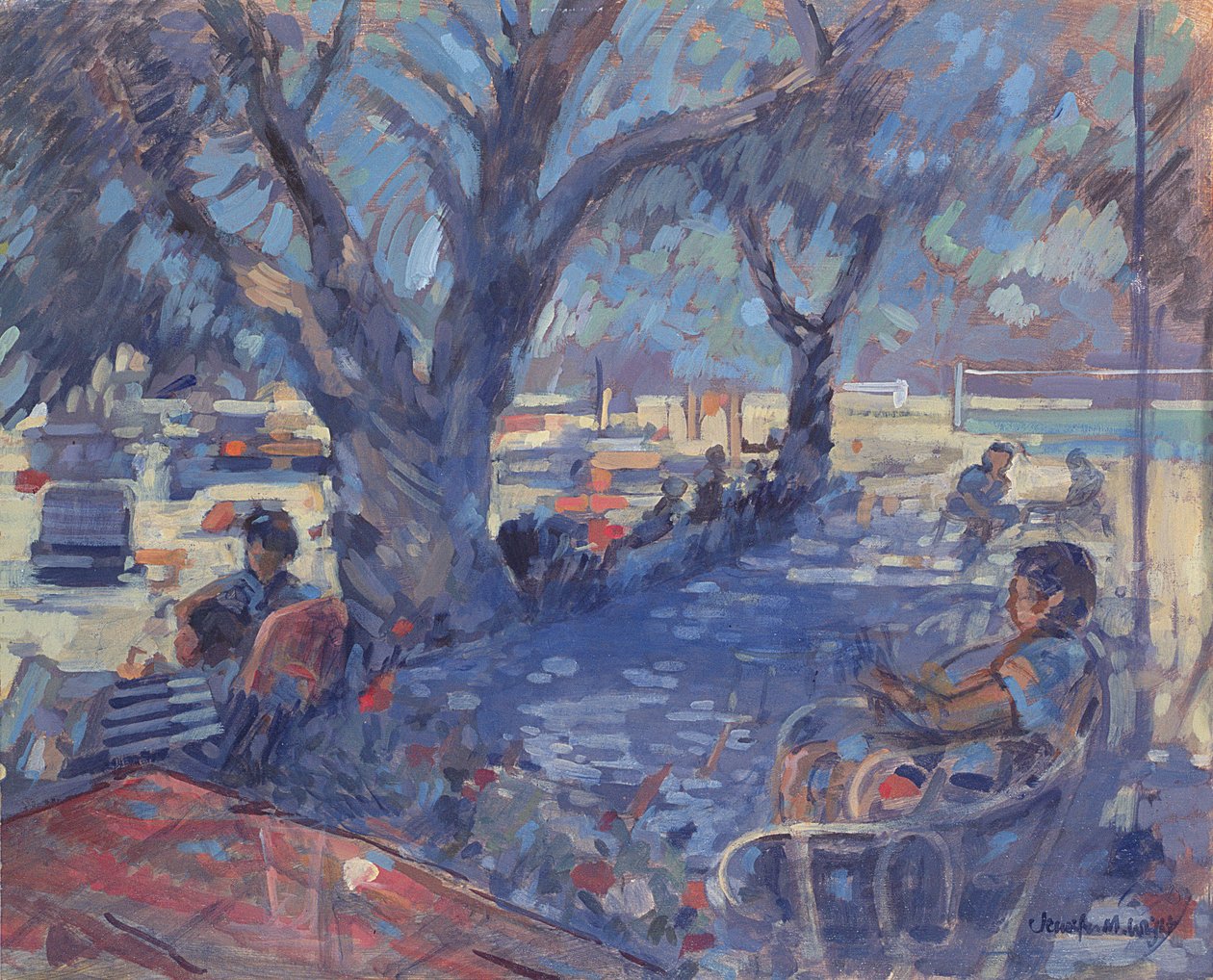 Plážový bar Lemnos, 1987 od Jennifer Wright