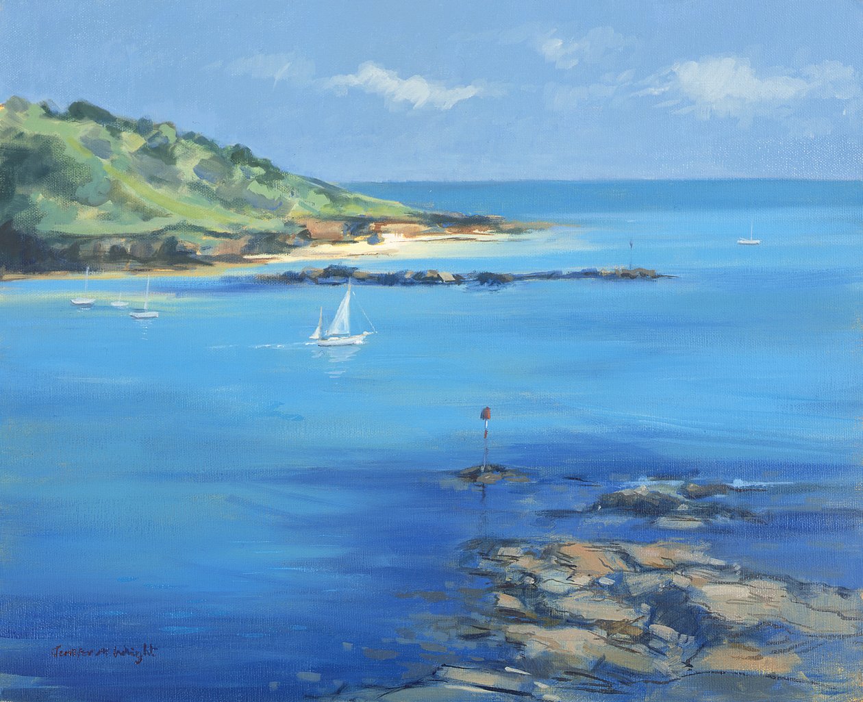 Plavba ze Salcombe, 2000 od Jennifer Wright