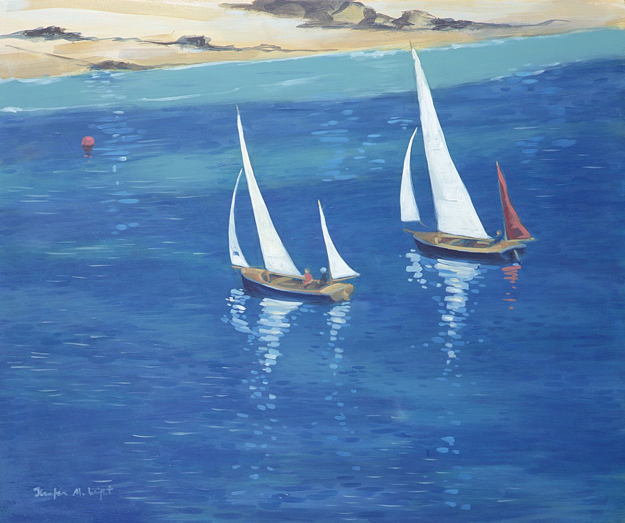 Salcombe - Racing Yawls, 2000 od Jennifer Wright