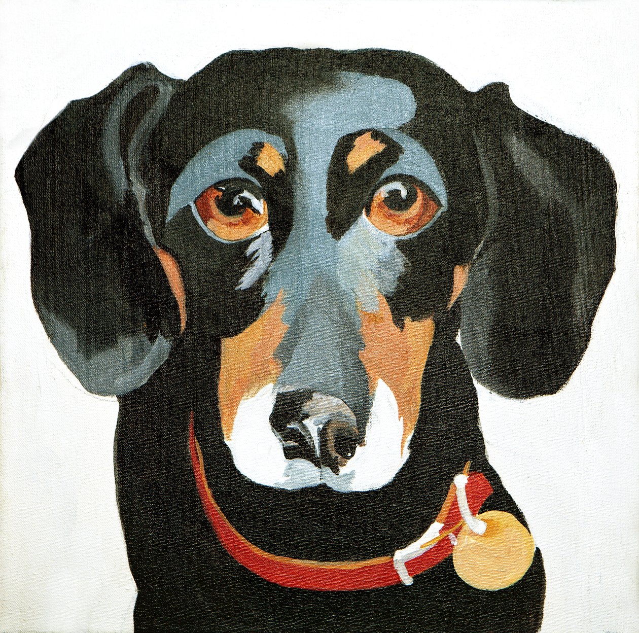 Buster, 2012 (akryl na plátně) od Jennifer Abbott