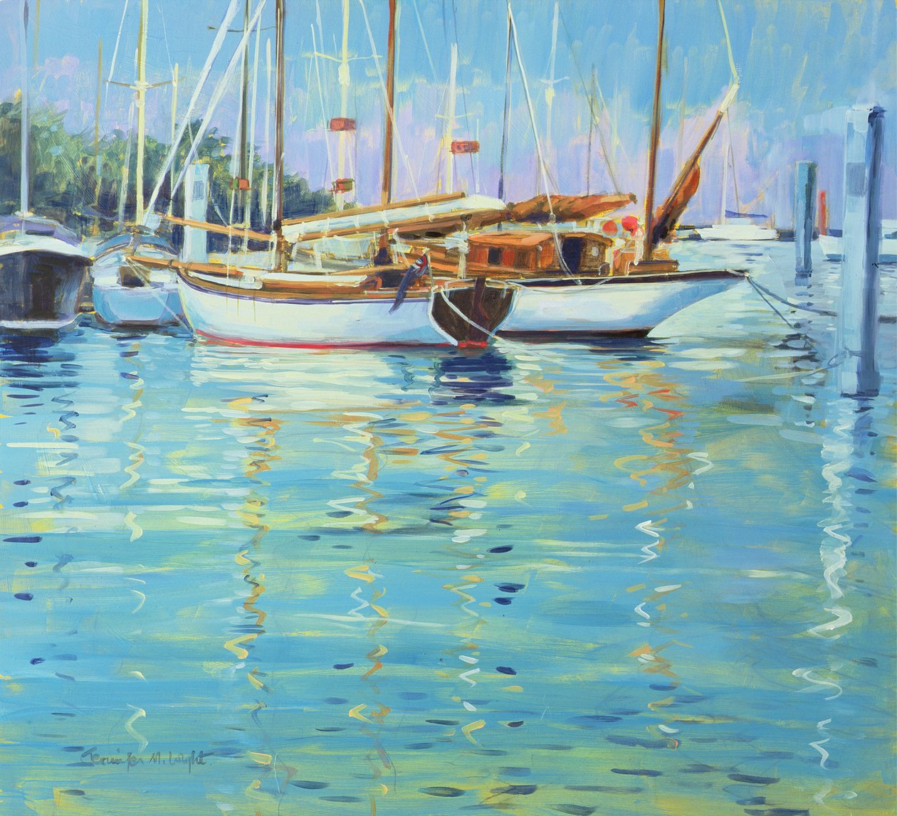 Yarmouth, Old Gaffers, 2000 od Jennifer Wright