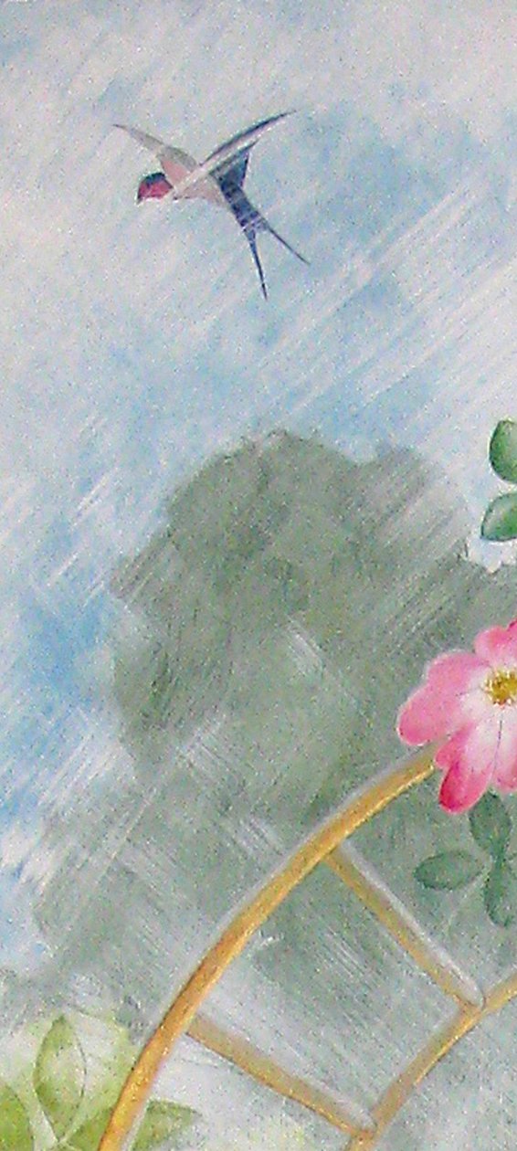 První znamení jara, 2009 (akryl a pastel na palubě) od Jenny Barnard
