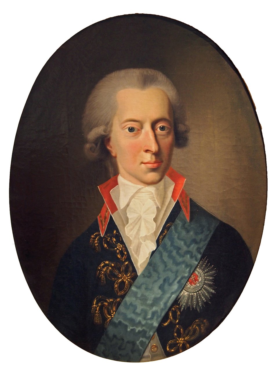 Portrét Kristiána VII. dánského od Jens Juel