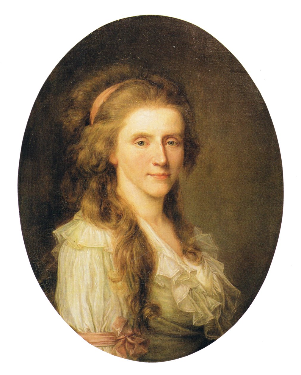 Portrét Augusta Louise zu Stolberg od Jens Juel