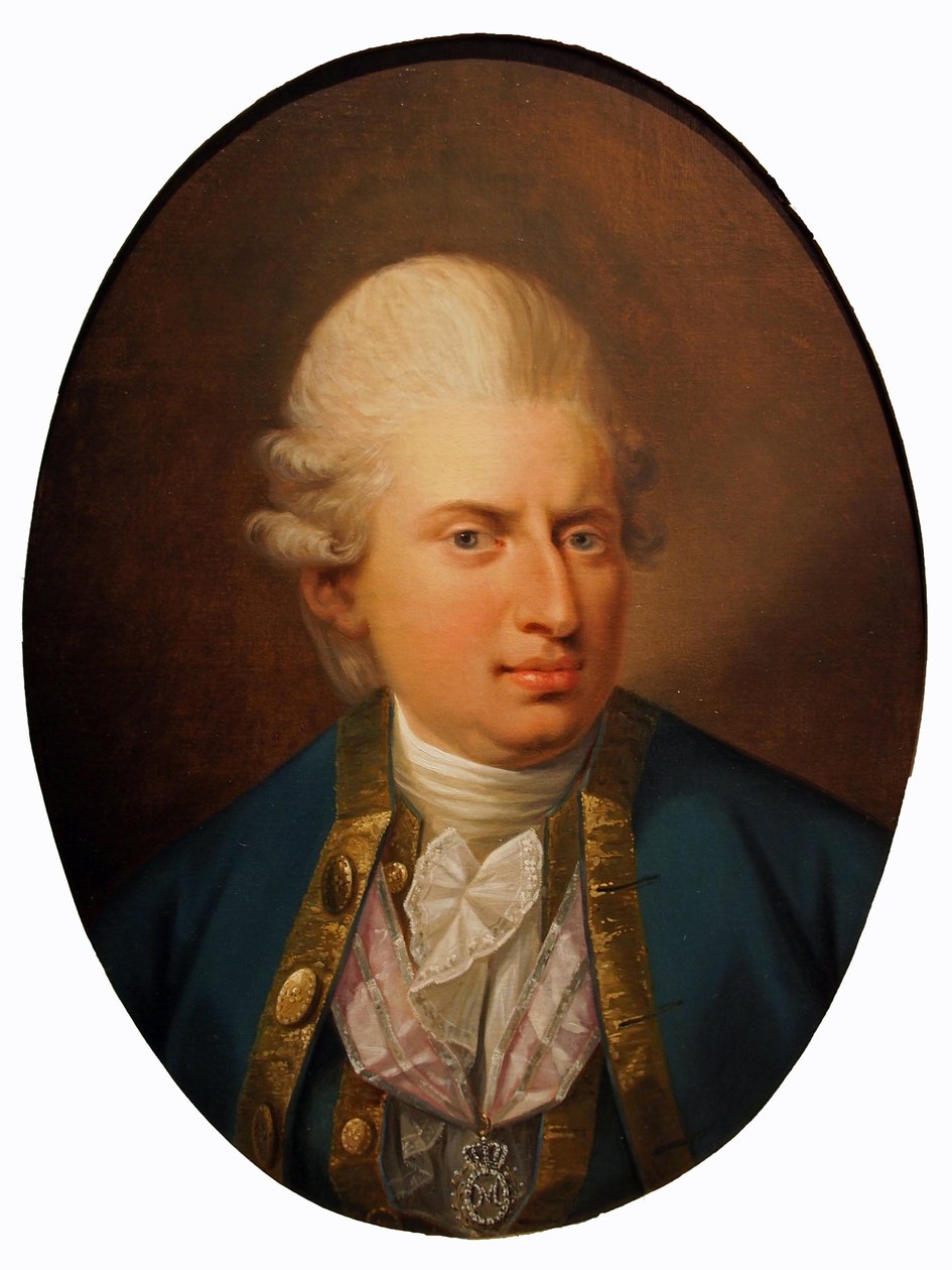 Portrét Johanna Friedricha Struenseeho od Jens Juel