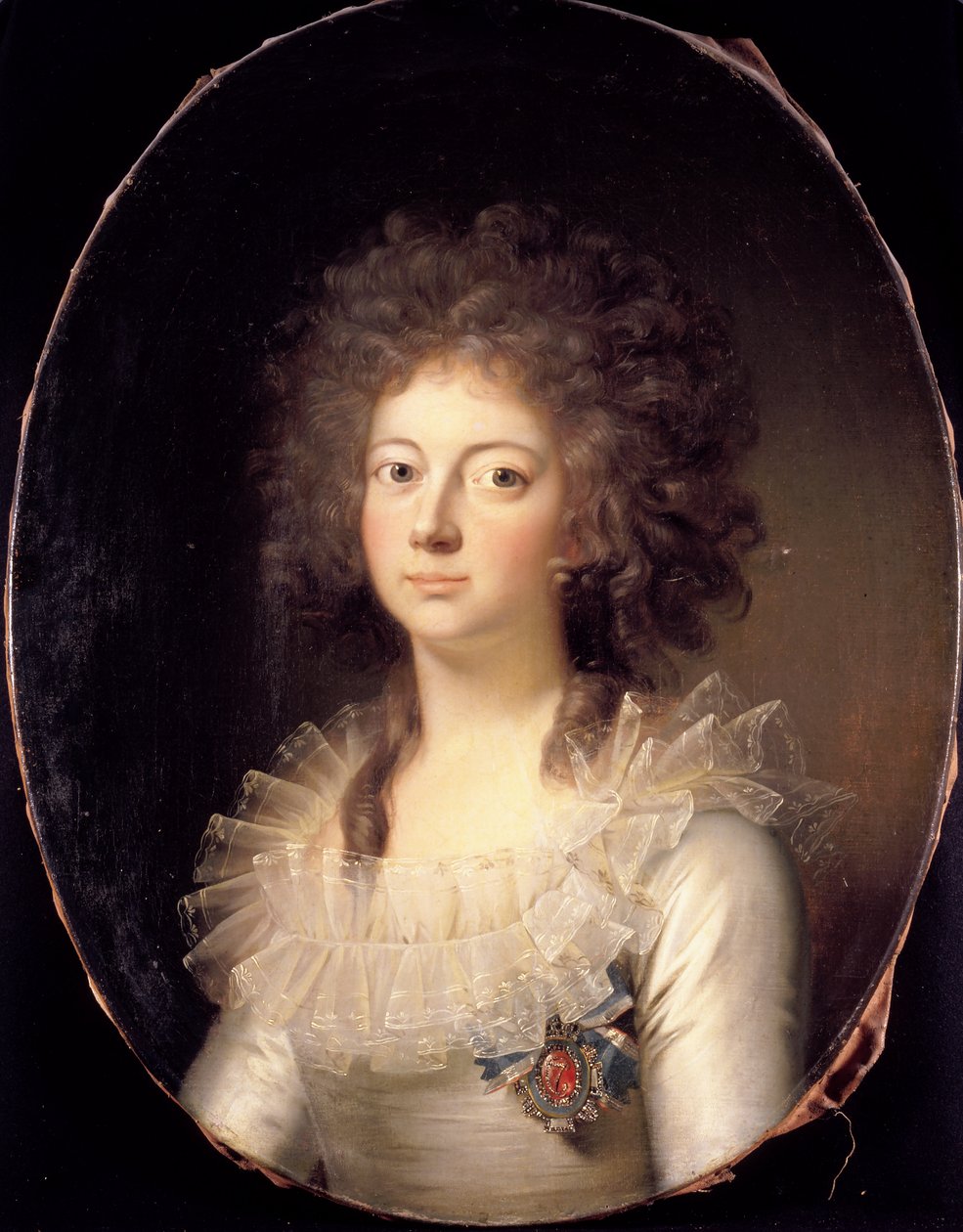 Portrét Marie Hessensko-Kasselské (1767-1852) od Jens Juel