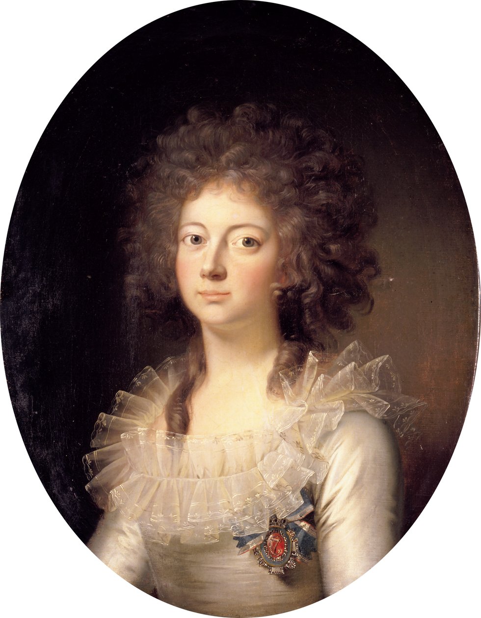 Marie-Sophie-Frederikke2dánská královna od Jens Juel