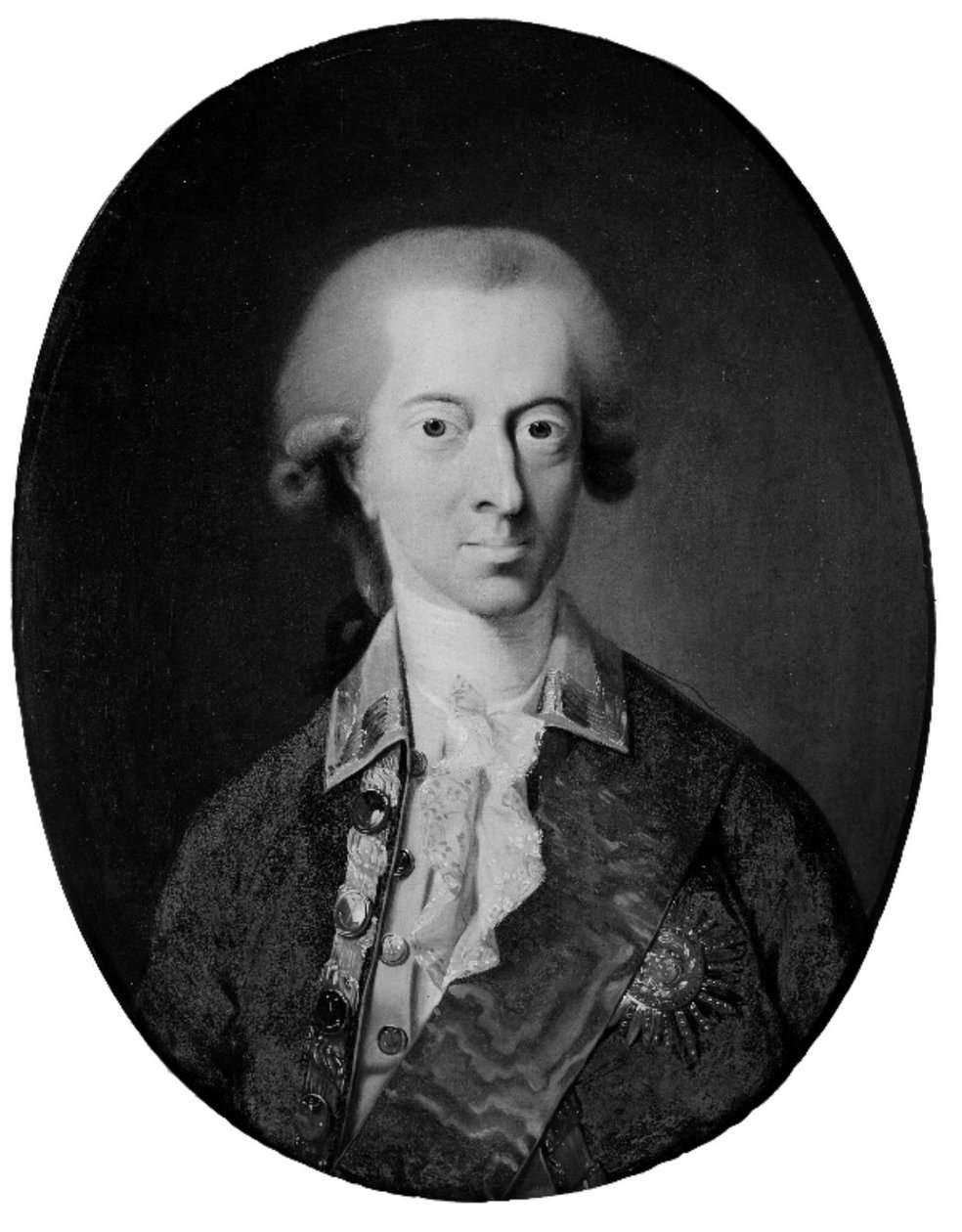 Portrét Kristiána VII. od Jens Juel