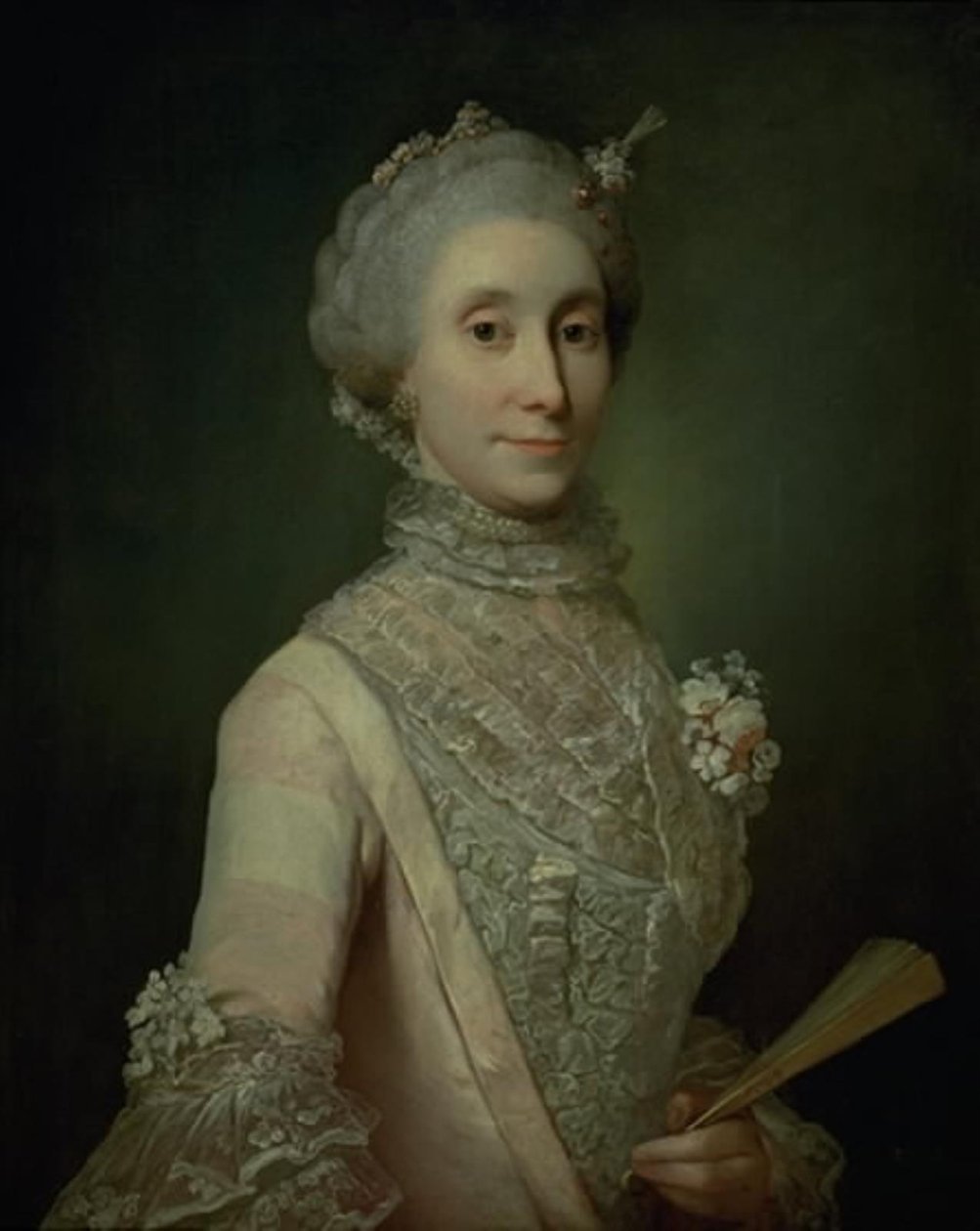 Portrét hraběnky Caroline Schimmelmann(?) od Jens Juel