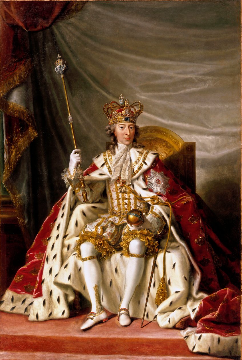 Portrét dánského krále Kristiána VII., 1789. od Jens Juel