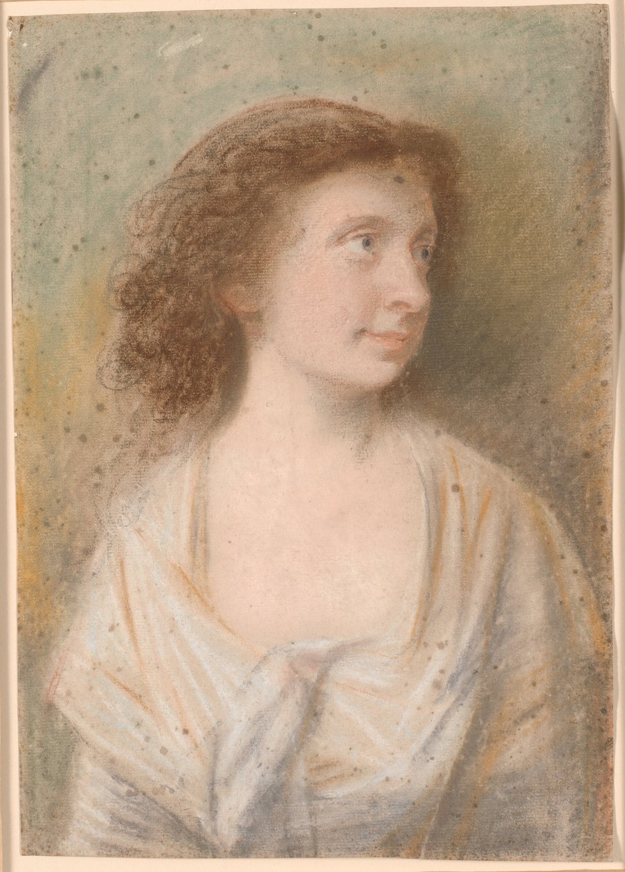Portrét Marie Magdaleny Beckerové od Jens Juel
