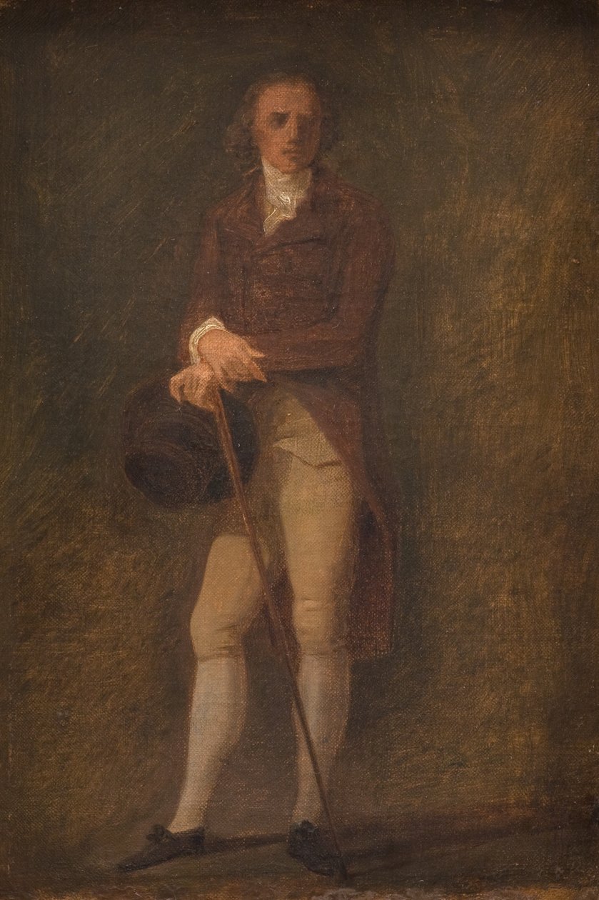 Portrét skica. Malíř N.A. Abildgaard (?). od Jens Juel