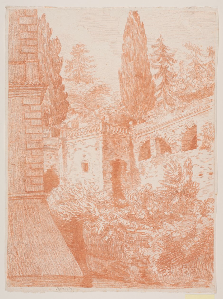 Zahrada s architekturou. Caprarola od Jens Petersen Lund