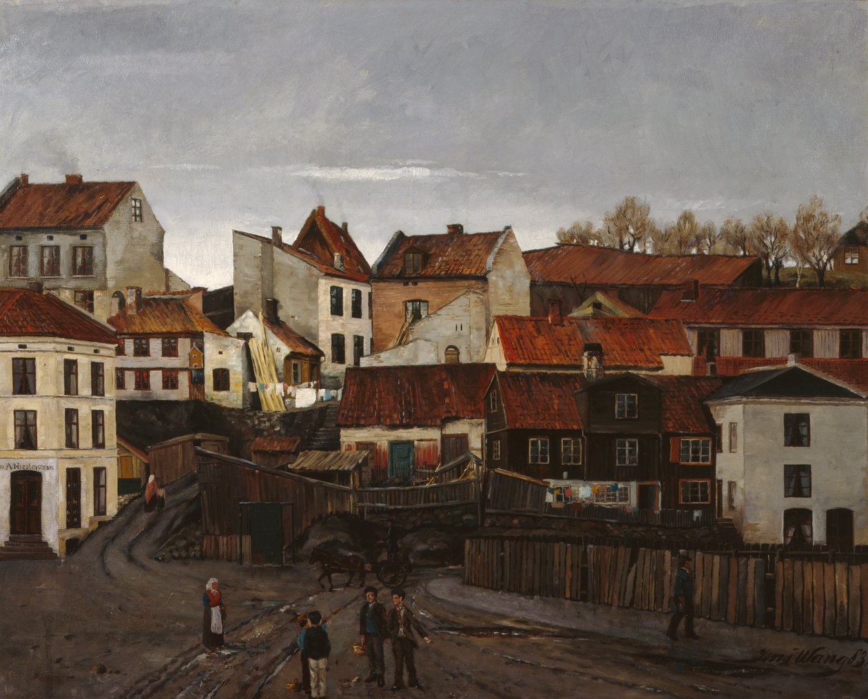 Z chudé čtvrti, Hammersborg od Jens Wang