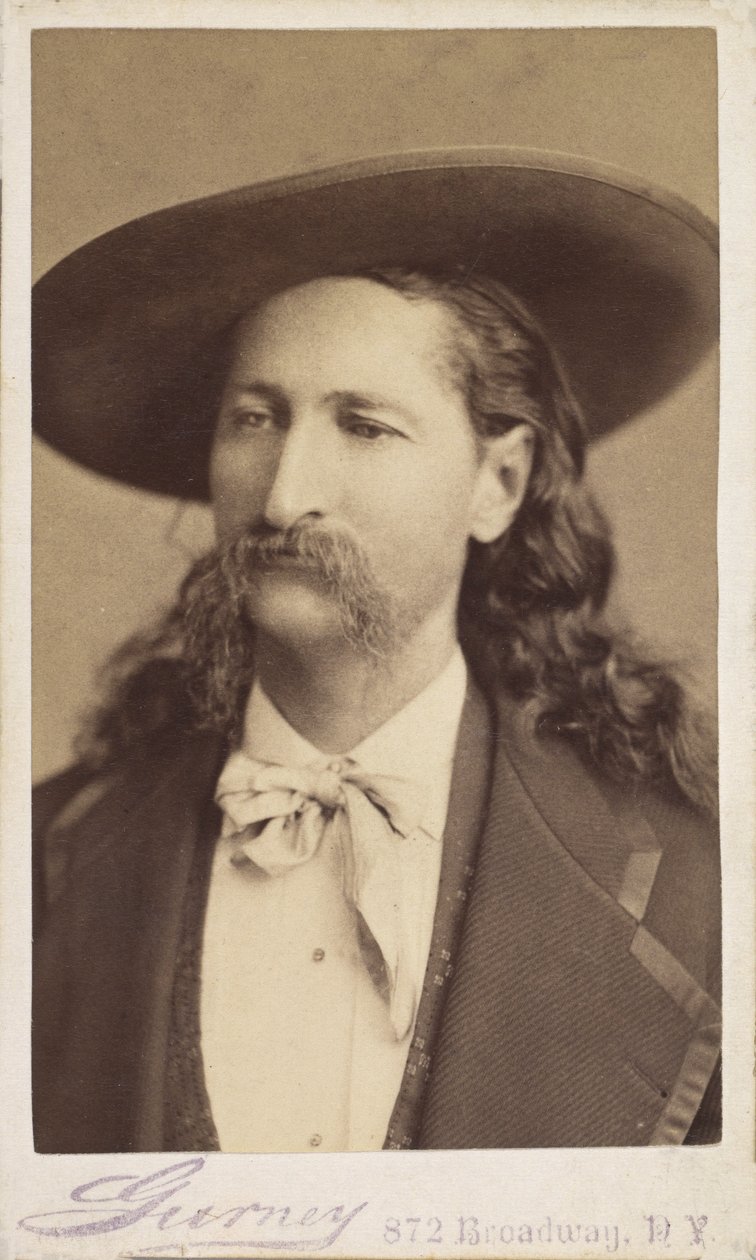 Divoký Bill Hickok, hospoda. 1873 (foto) od Jeremiah Gurney
