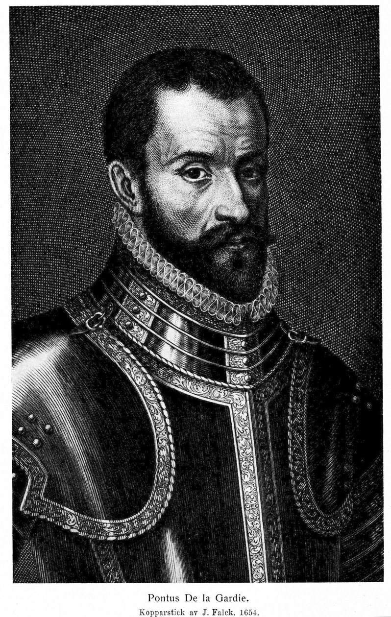 Pontus De la Gardie 1520-1585, 1654 od Jeremias Falck