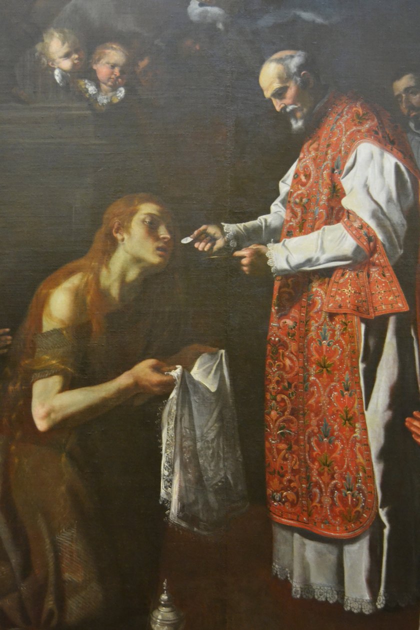 Poslední přijímání Magdalény od Jerónimo Jacinto de Espinosa