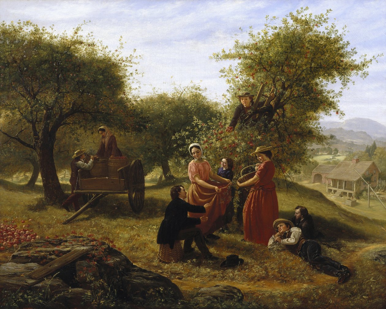 Apple Gathering od Jerome Thompson