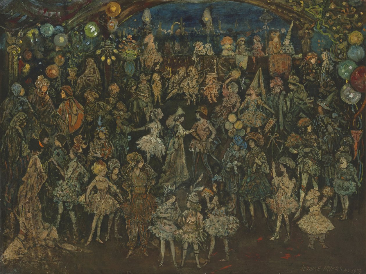 Taneční fantazie, 1923 od Jerome Myers