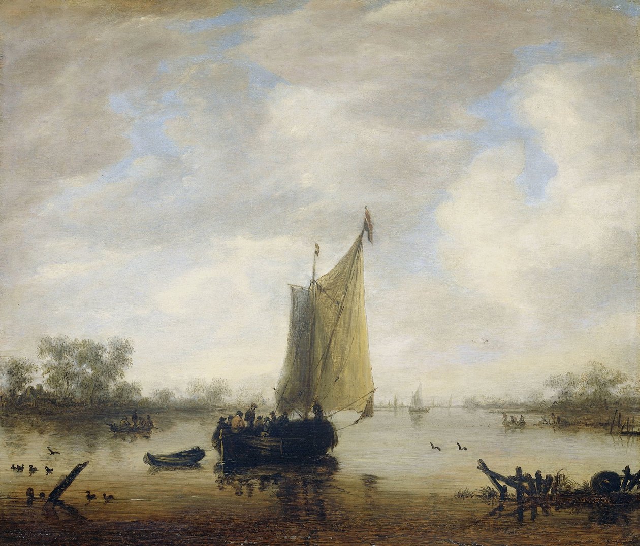 výhled na řeku od Jeronymus van Diest (II)