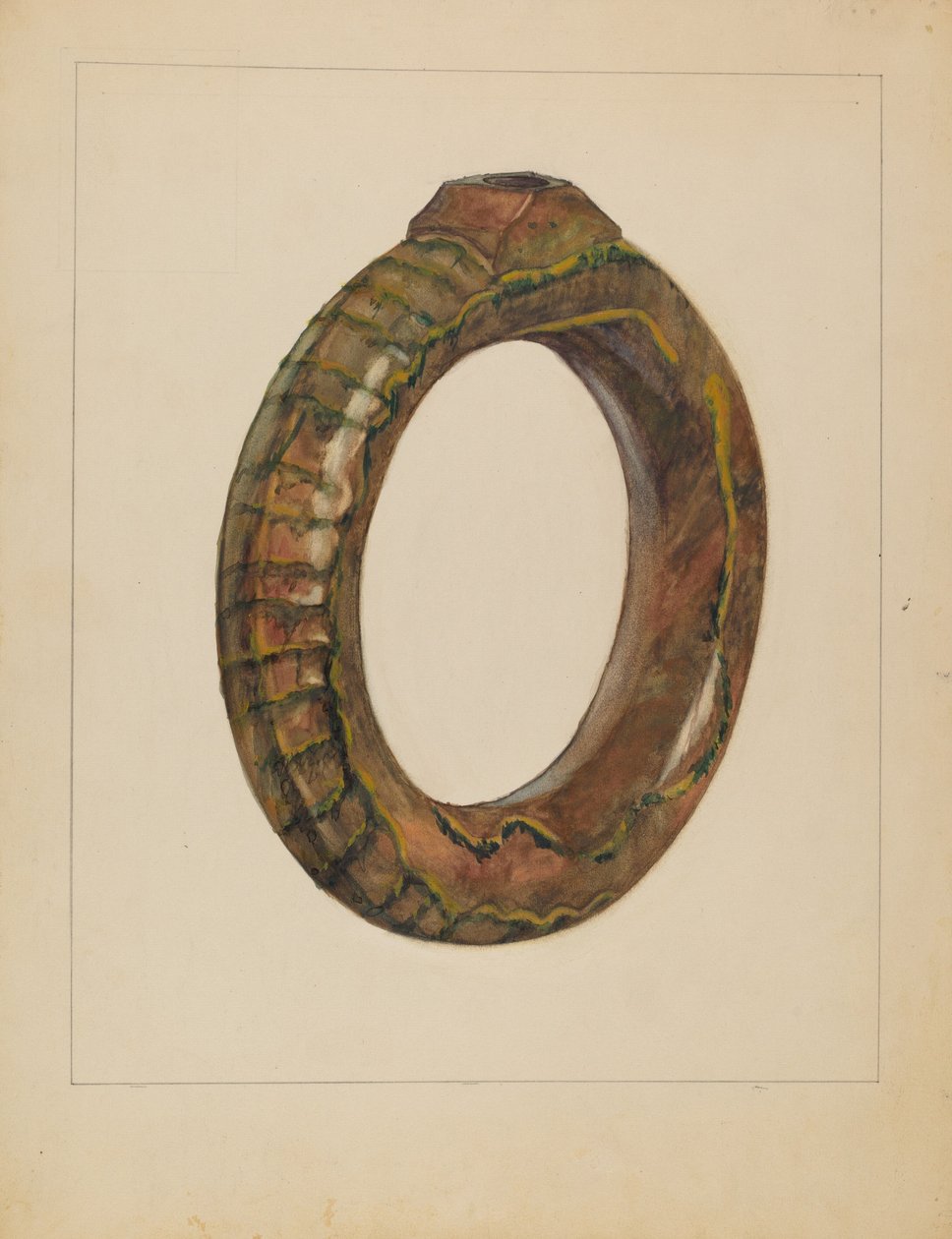 Ring Bottle, 1936. od Jessica Price
