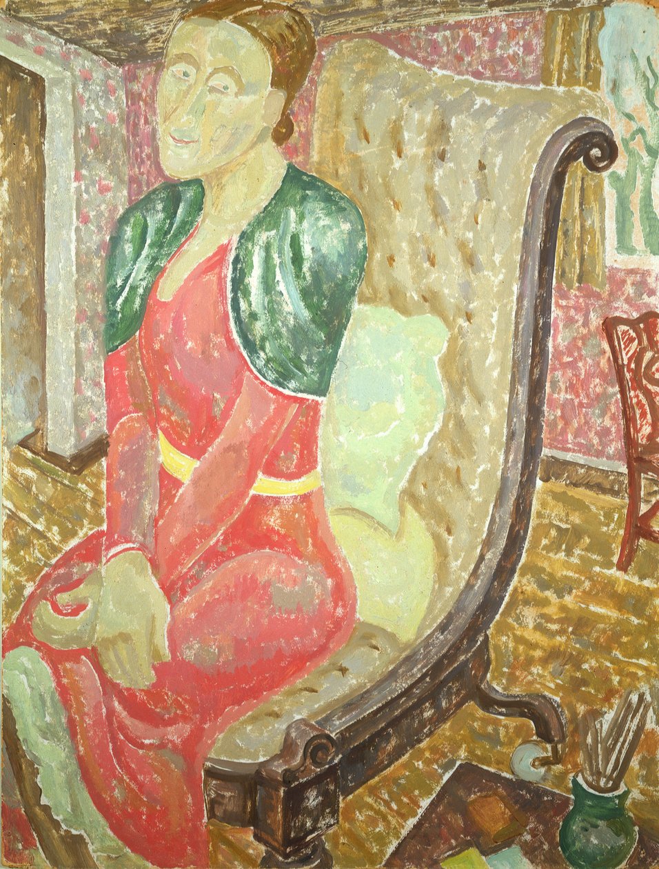 Portrét Katheriny Dawson Gilesové (1878-1955), kolem roku 1930 od Jessica Stewart Dismorr