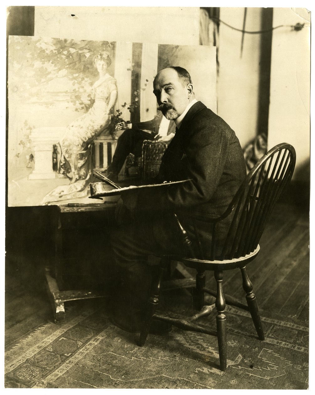 AB Wenzell, cca 1905-17 (želatinová stříbrná fotografie) od Jessie Tarbox Beals