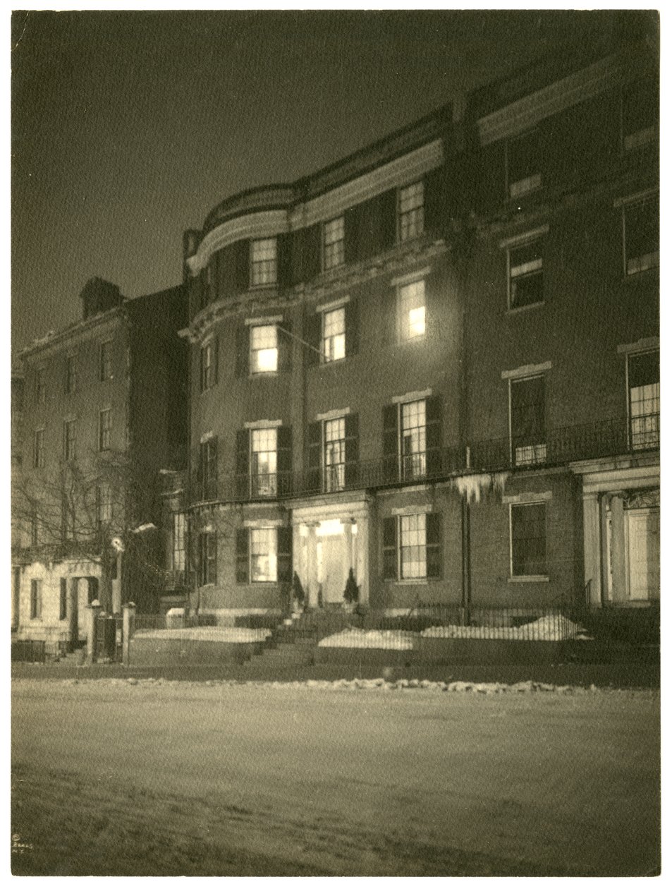 Boston, USA, cca 1902-10 (želatinová stříbrná fotografie) od Jessie Tarbox Beals