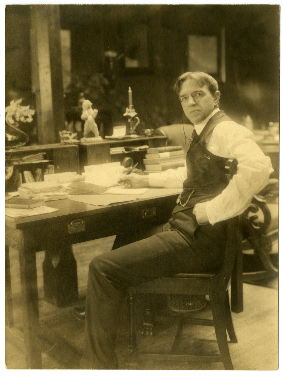 Charles G D Roberts, kanadský autor, kolem 1905-40 od Jessie Tarbox Beals