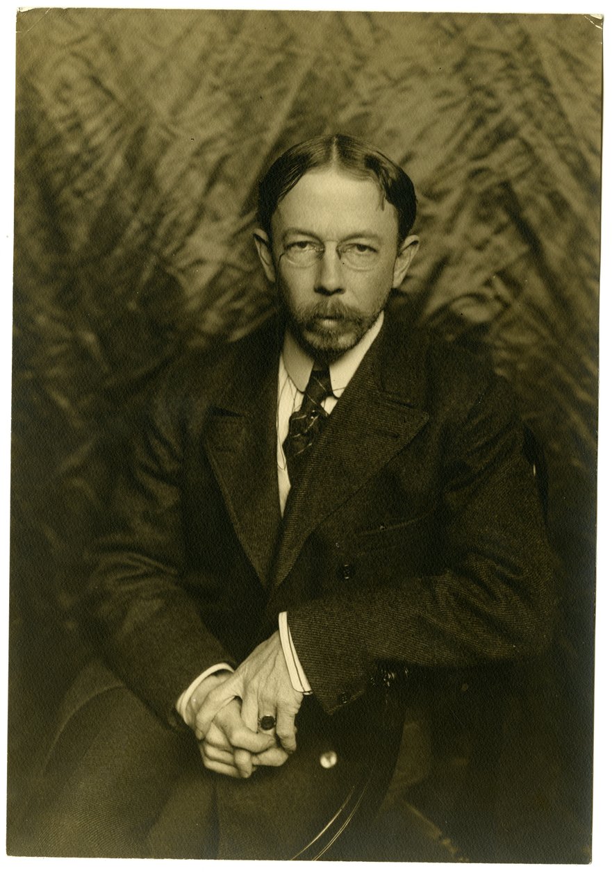 Irving Wiles, 1906 (želatinová stříbrná fotografie) od Jessie Tarbox Beals
