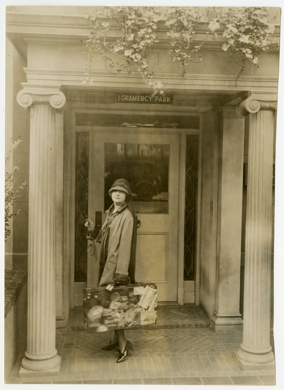 Mabel Herbert Urner, New York, USA, kolem 1905-27 (želatinová stříbrná fotografie) od Jessie Tarbox Beals