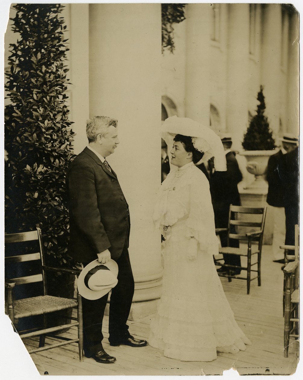 Paní Norman Mack, guvernér Odell, St Louis Exposition 1903 od Jessie Tarbox Beals