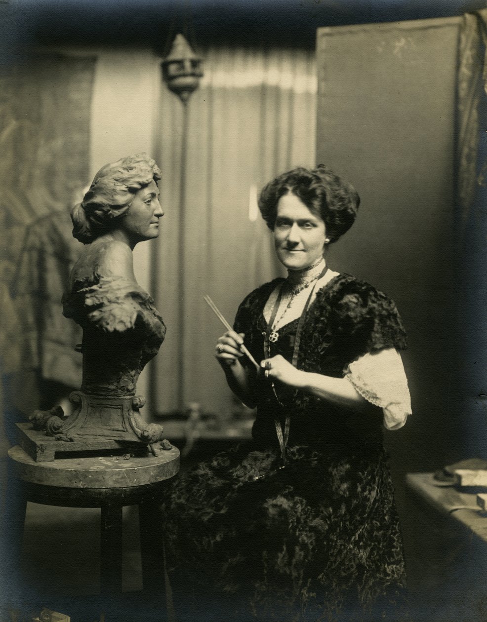 Paní Paulding Farnham, kolem 1905-40 od Jessie Tarbox Beals
