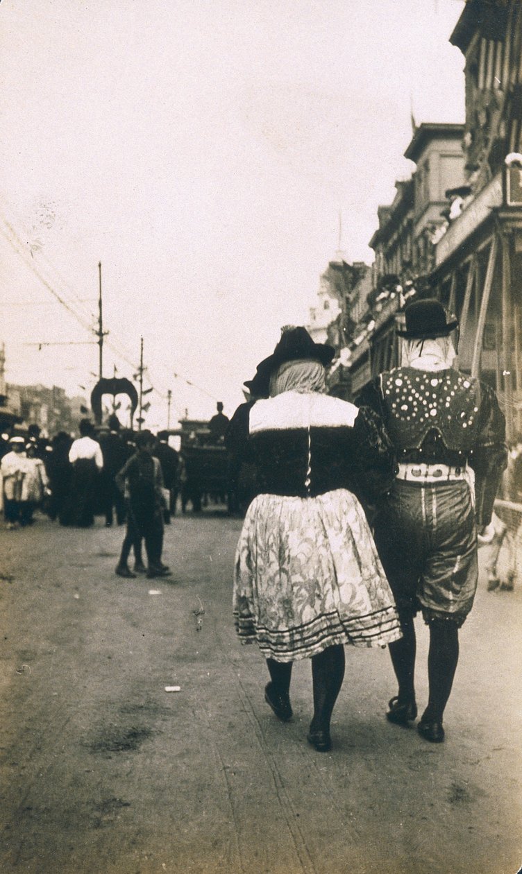 New Orleans, Mardi Gras, kolem roku 1905 od Jessie Tarbox Beals