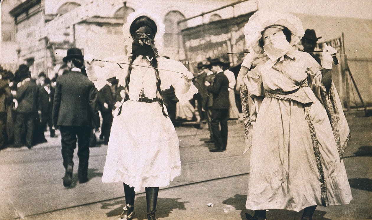 New Orleans, Mardi Gras, kolem roku 1905 od Jessie Tarbox Beals