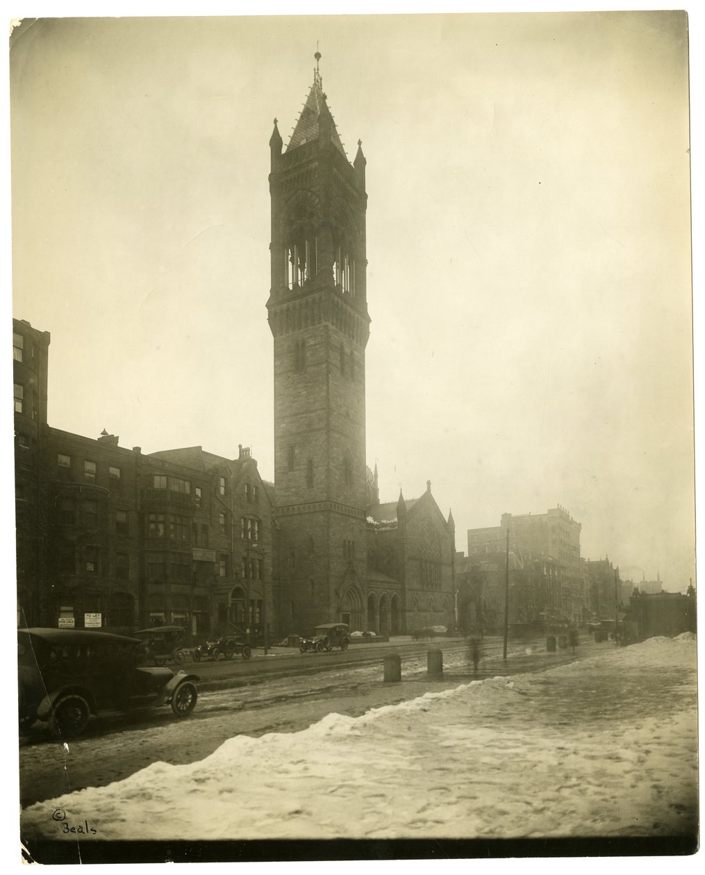 Old South Church, Boston, Mass, USA, cca 1902-10 (želatinová stříbrná fotografie) od Jessie Tarbox Beals