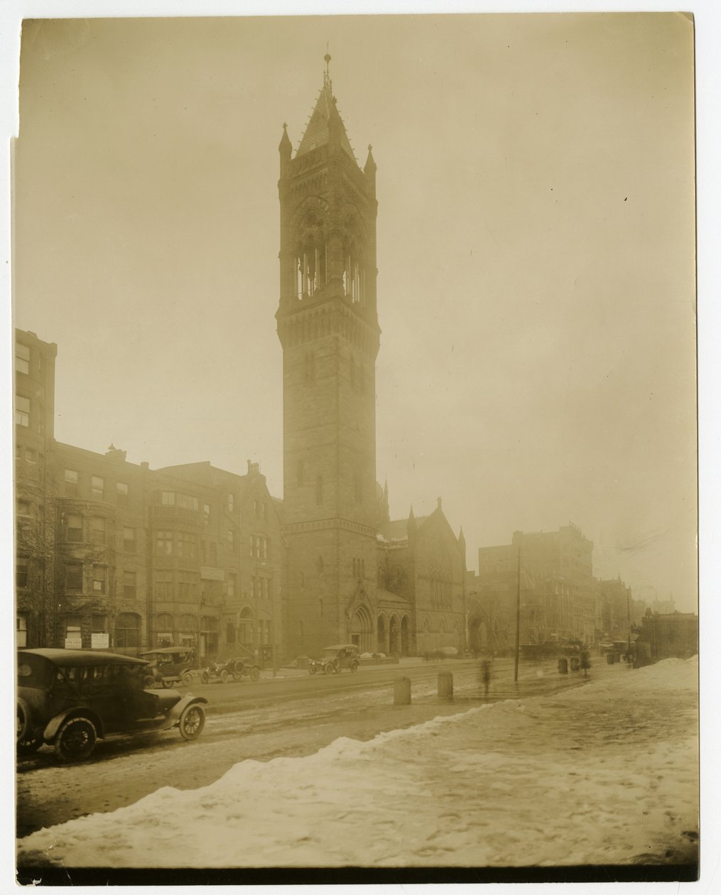 Old South Church, Boston, Mass, USA, asi 1902-10 (želatinová stříbrná fotografie) od Jessie Tarbox Beals