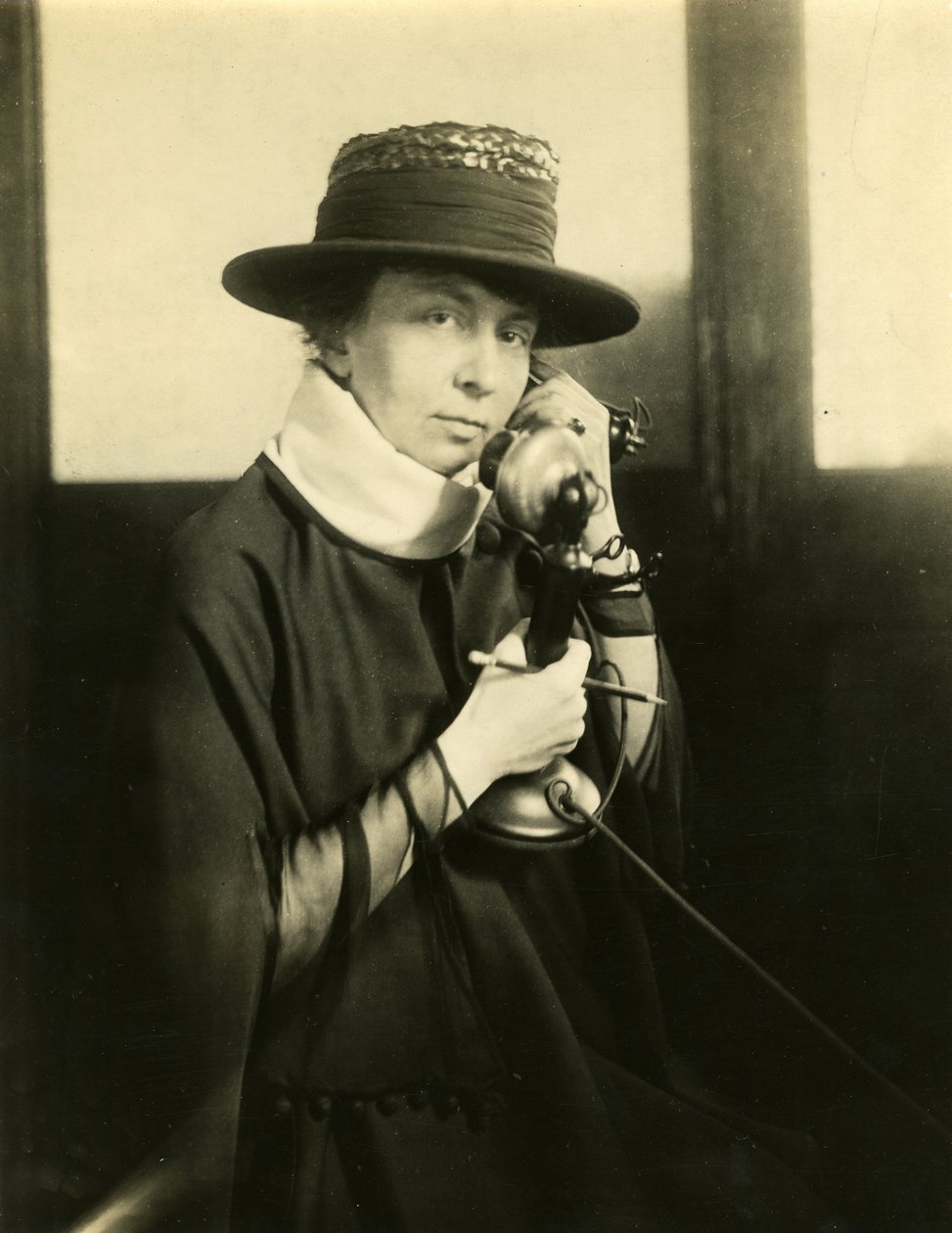 Dramatik Rachel Crothers, kolem 1905-18 od Jessie Tarbox Beals