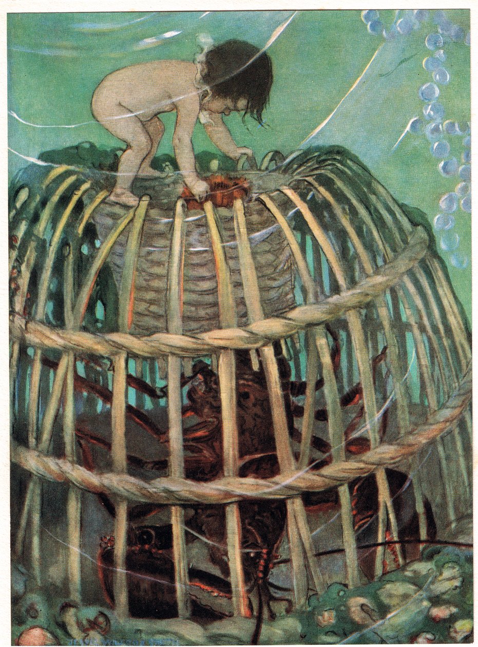 Tom a humrový hrnec, ilustrace z 