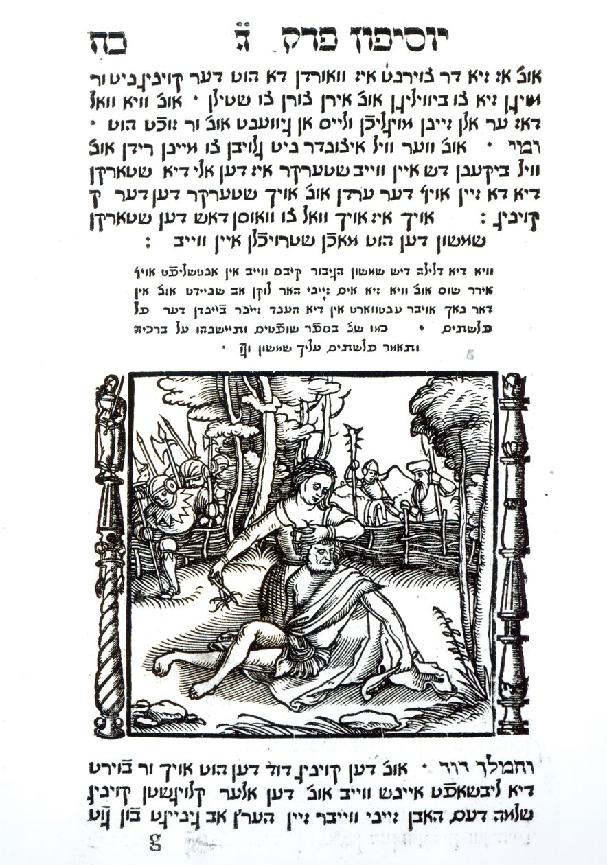 Samson a Dalila od Jewish School