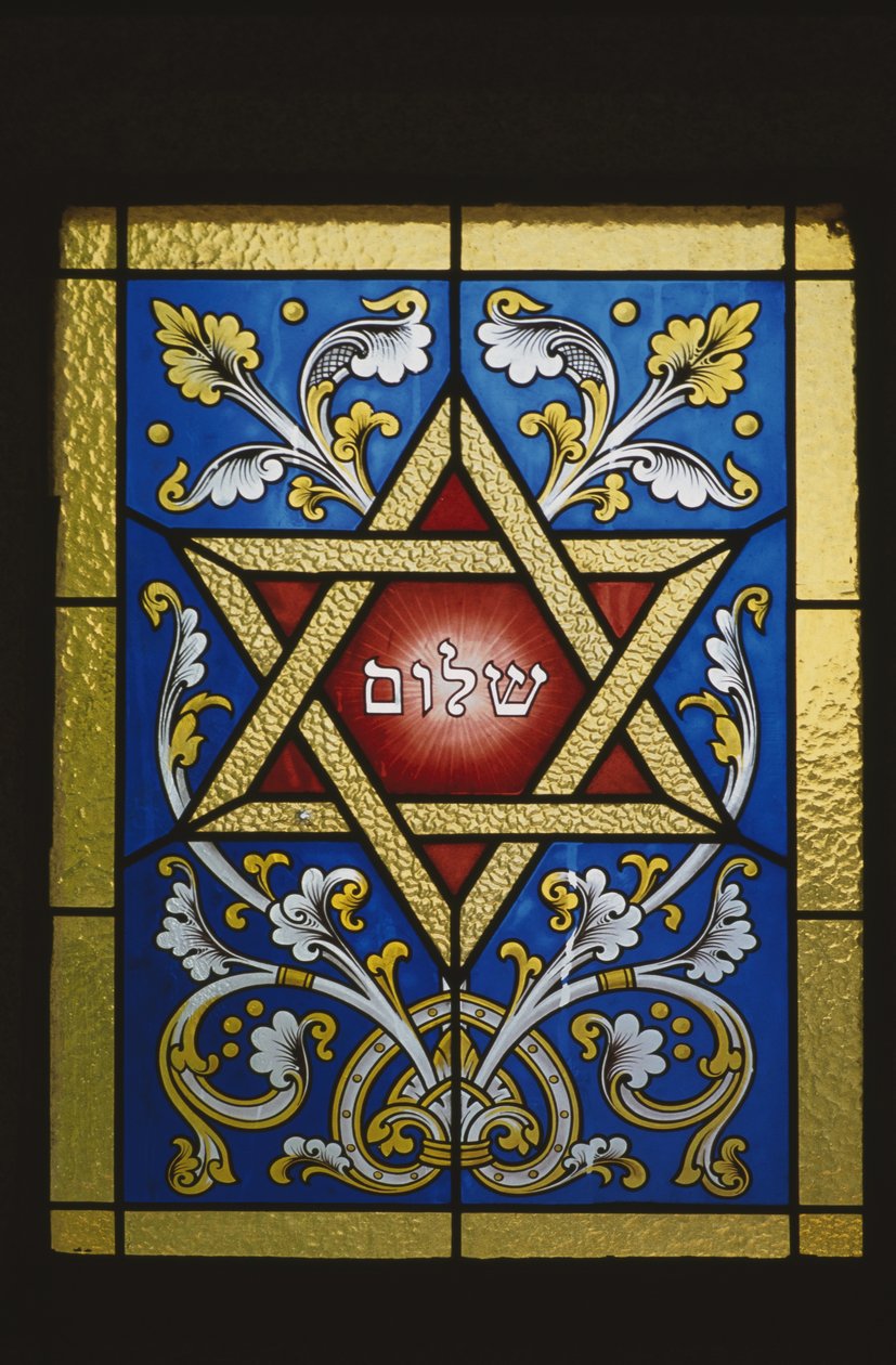 Okno z židovské hrobky od Jewish School