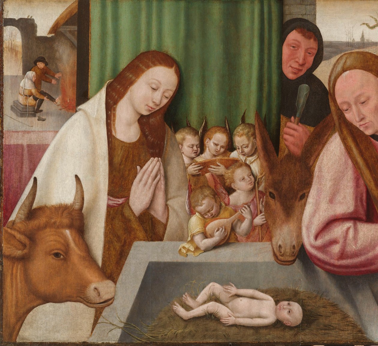 Narození od Jheronimus Bosch (manner of)
