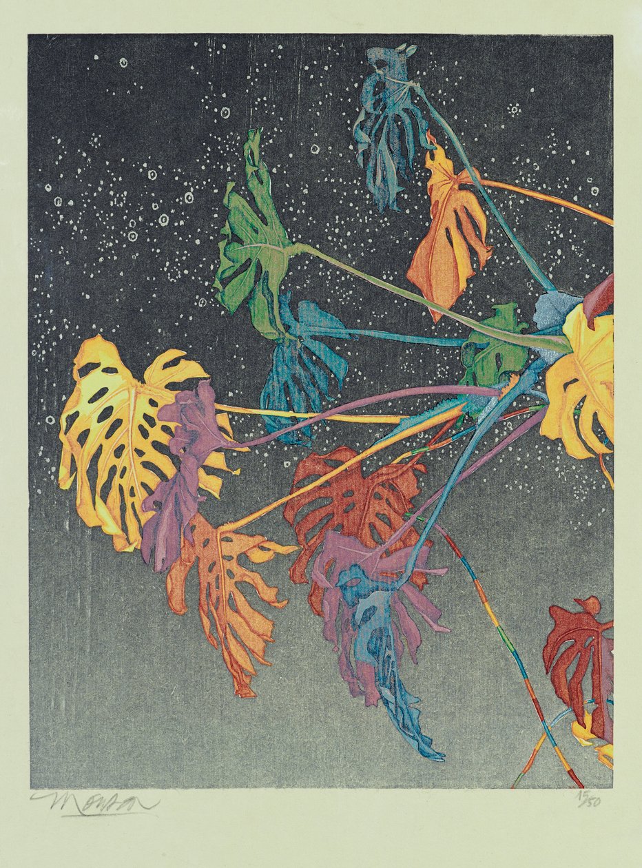 Diptych A, 2011 (dřevořez) od Jim Monson