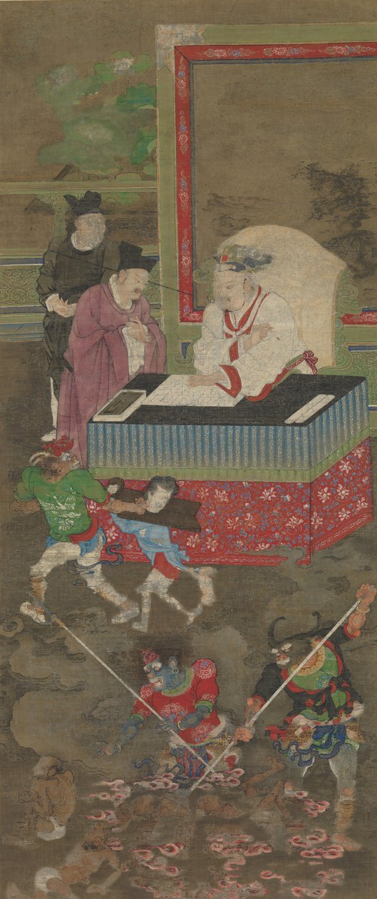 Deset králů pekel, před rokem 1195. od Jin Chushi